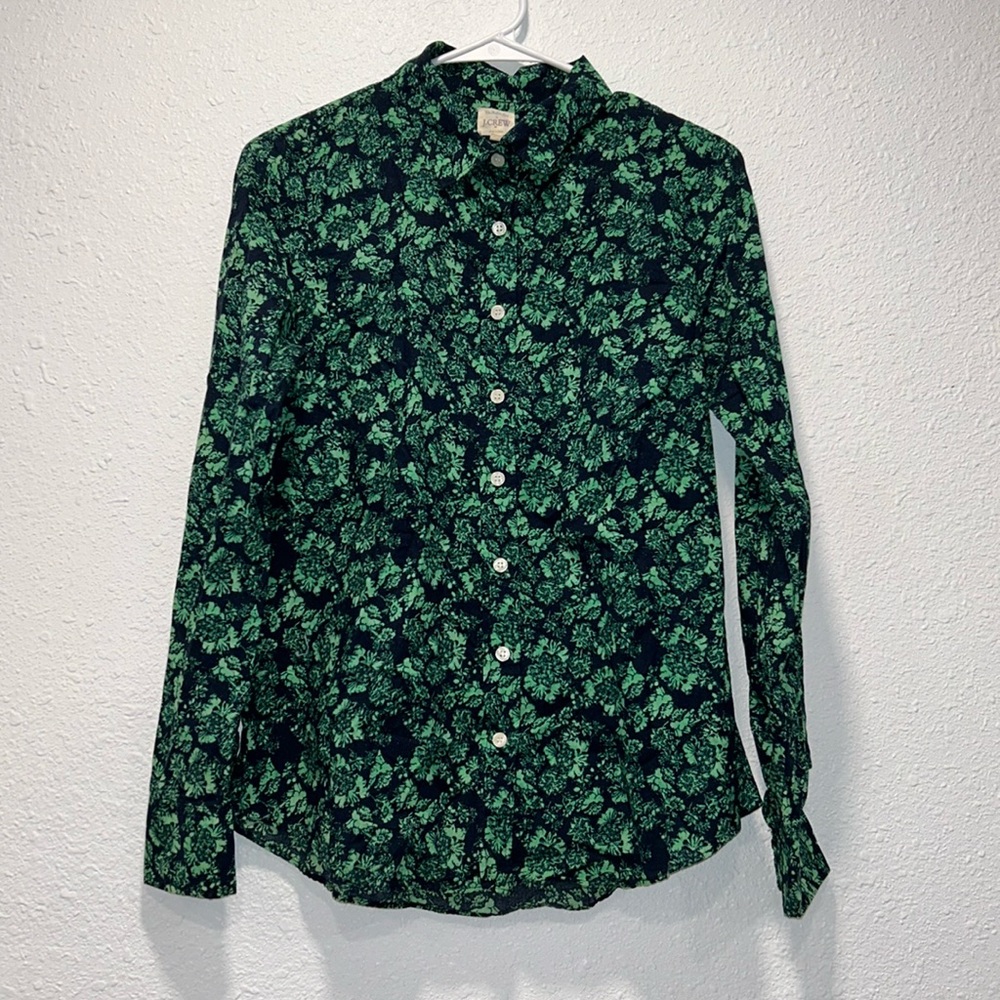 J Crew Factory the perfect shirt cotton button down